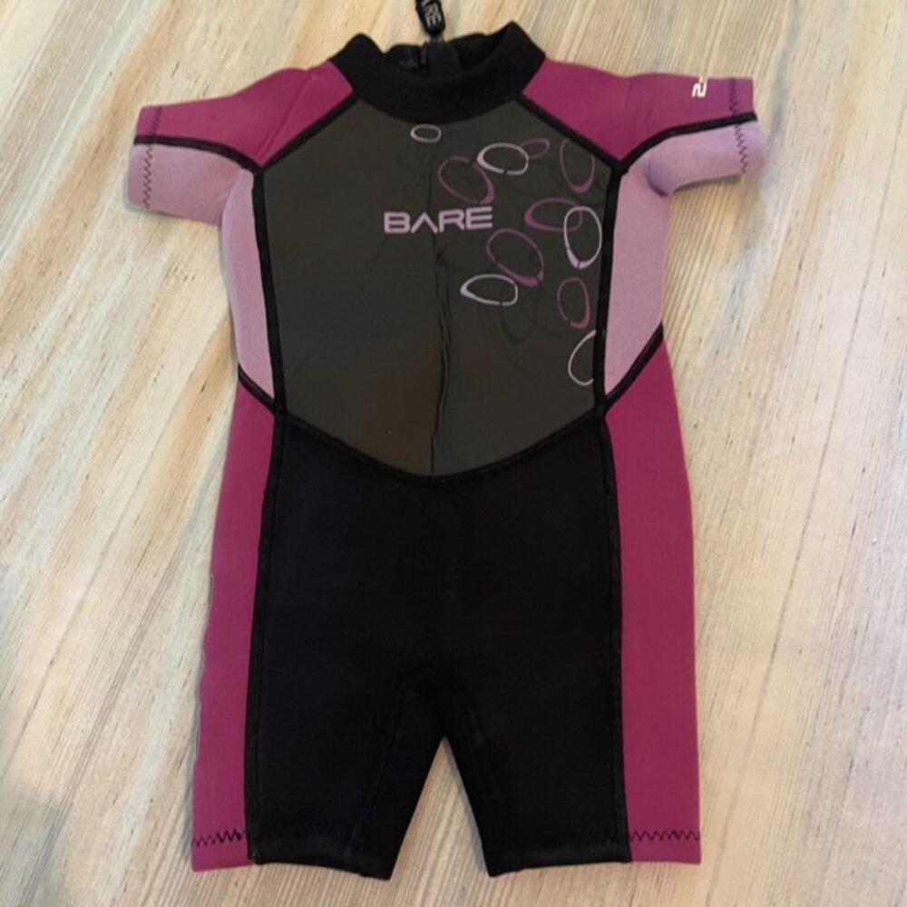 BARE kid wetsuit size 2T